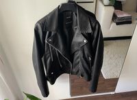 Damen Biker Lederjacke Schwarz von C&A/Yessica - Gr. M München - Thalk.Obersendl.-Forsten-Fürstenr.-Solln Vorschau