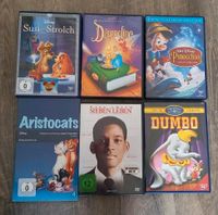 DVDs Disney Dumbo Pinocchio Susi Aristocats Will Smith Däumeline Sachsen-Anhalt - Magdeburg Vorschau