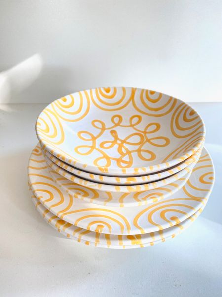 Gmundner Keramik gelb geflammt 7 verschiedene Teller in Hessen - Wiesbaden  | eBay Kleinanzeigen ist jetzt Kleinanzeigen