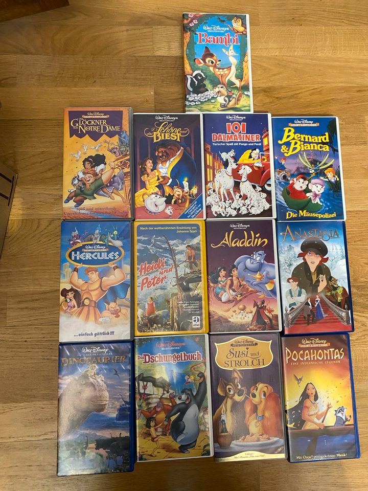 13 VHS Filme, Disney, Heidi, Video Kasetten in Offenbach