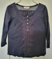 H&M Damen Oberteil Bluse Langarmshirt Gr.M blau Niedersachsen - Ebstorf Vorschau