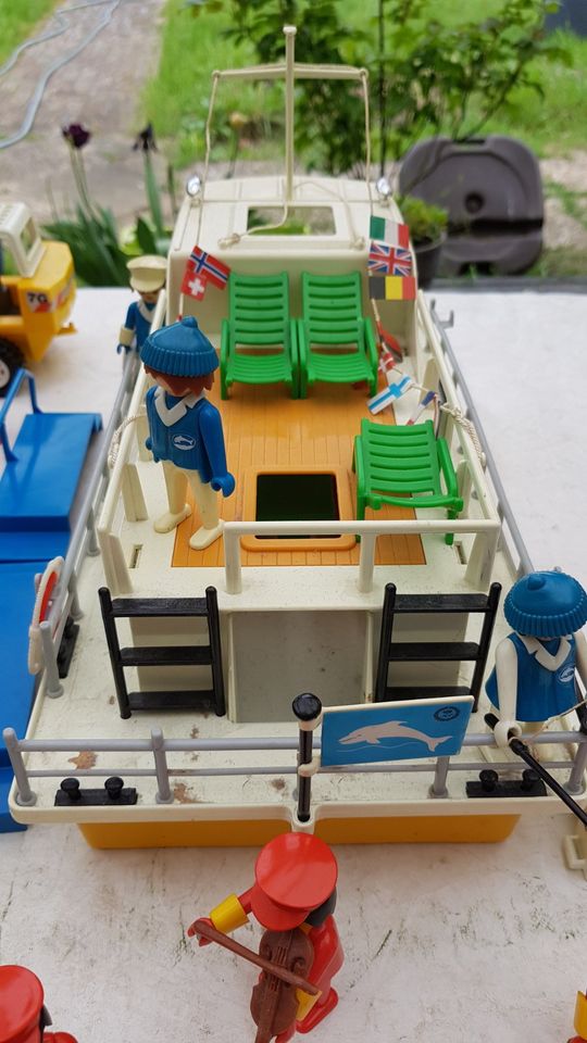 Konvolut Playmobil (Hausboot, Expeditionszelt etc.) in Aumühle bei Hamburg