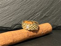 Ring 333 (8ct.) Gelbgold mit Diamantbesatz Goldschmuck T908 Berlin - Schöneberg Vorschau