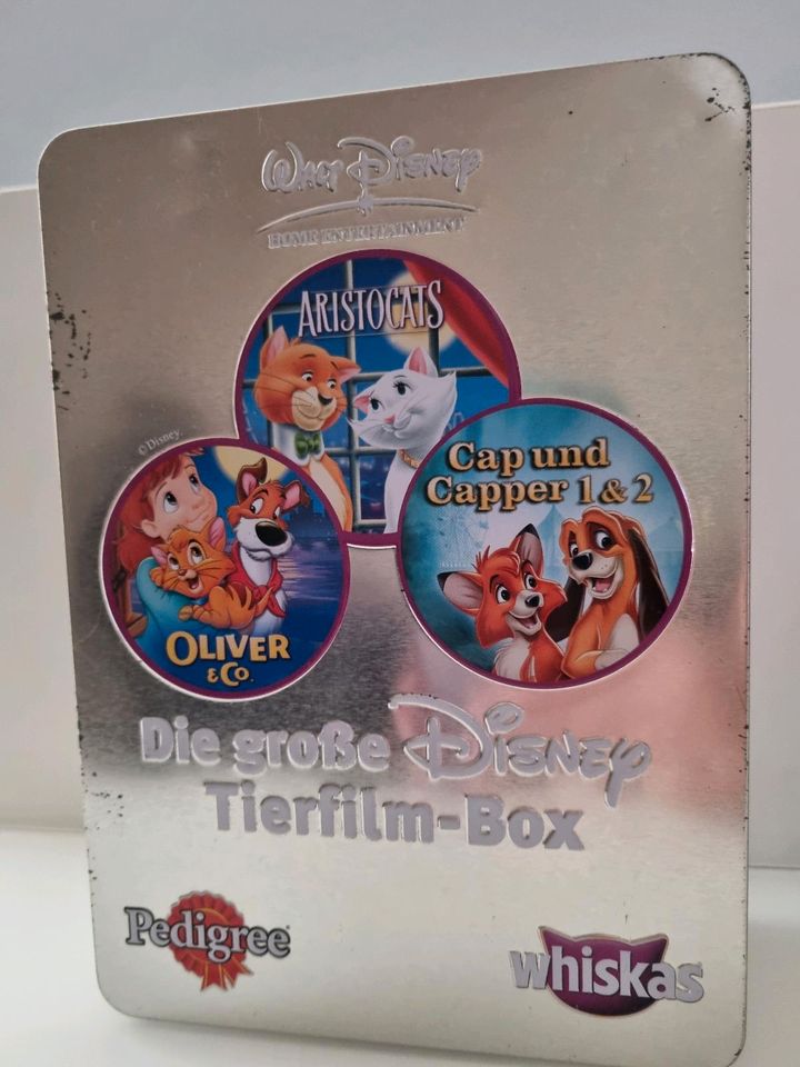 Walt Disney Sammlerbox, Tierfilmbox, 4 DVDs in Haßloch