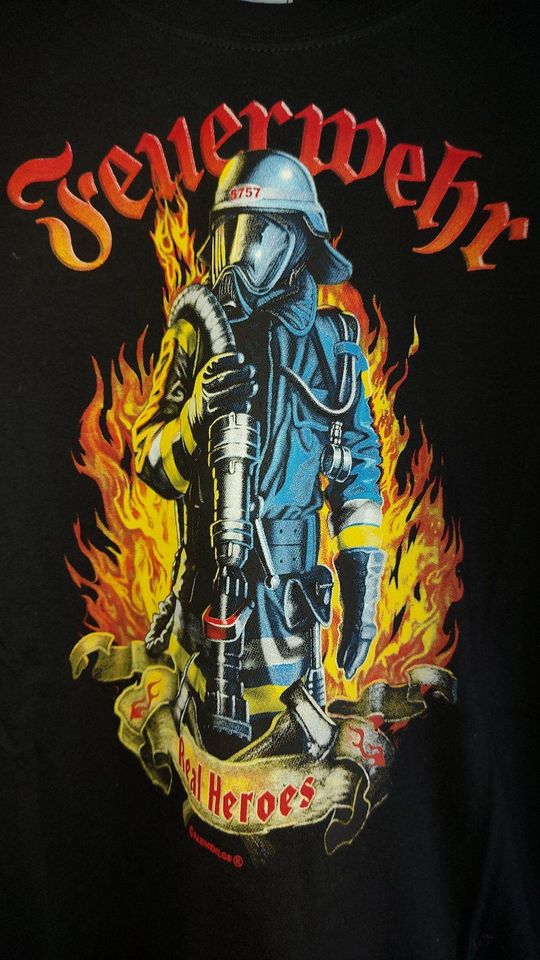 Feuerwehr Real Heros T-Shirt XL in Hemer