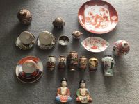 Satsuma Porzellan Sammlung Vase Buddha Tasse Teller Handgemalt Niedersachsen - Vechta Vorschau