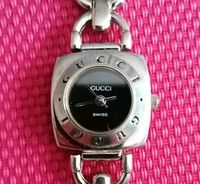 Gucci Vintage Edelstahl Mod 6400L Armbanduhr, Zifferblatt schwarz Nordrhein-Westfalen - Gelsenkirchen Vorschau