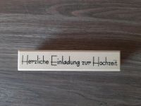 Stempel Einladung zur Hochzeit Hessen - Bad Emstal Vorschau