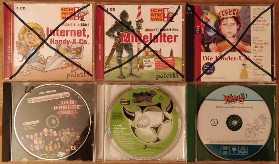 CD Hörspiel Sammlung Star Wars Detlef Jöcker Edgar Wallace Disney in Recklinghausen