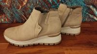Damenschuhe Rieker Boots Gr. 38 beige gefüttert Baden-Württemberg - Bodelshausen Vorschau
