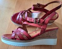 ❣️TAMARIS Damen Sandalen Echt Leder 39 Bayern - Pirk Vorschau