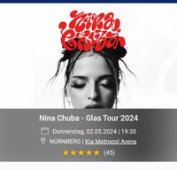 Nina Chuba Nürnberg 02.05.2024 zwei Tickets Bayern - Volkach Vorschau