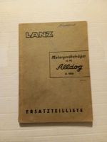 Lanz Motorgeräteträger 18 PS Alldog Ersatzteilliste Nordrhein-Westfalen - Kamen Vorschau