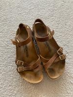 Top Echtleder Birkenstock Kumba Kairo Echtleder Cognac Schmal Brandenburg - Templin Vorschau