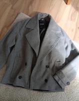 Pull&Bear Jacke Kurzmantel S 36 38 grau Cabanjacke Wolljacke Baden-Württemberg - Markdorf Vorschau
