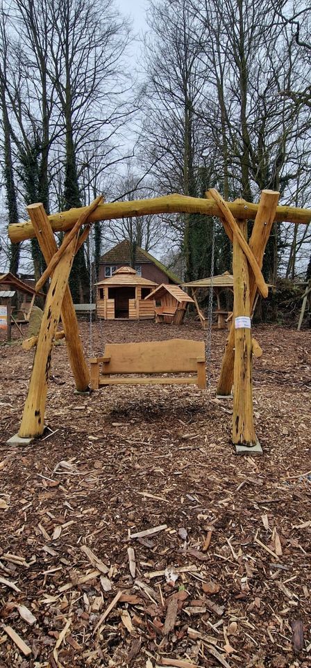 Gartenmöbel Sitzgruppe Sitzgelegenheiten Gartenhütte Eiche Lärche in Aurich