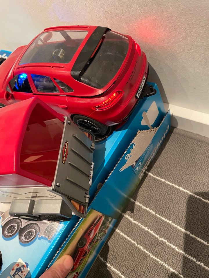 Playmobil 9376 Porsche Macan GTS Anhänger in Dittweiler