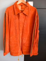 Lederjacke Lederblouson Hemdjacke Leder Wildleder Größe 54 orange Sachsen - Zwickau Vorschau