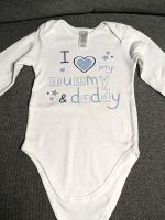 Strampler Body Baby Club 86 Daddy Mummy süß Bayern - Ingolstadt Vorschau
