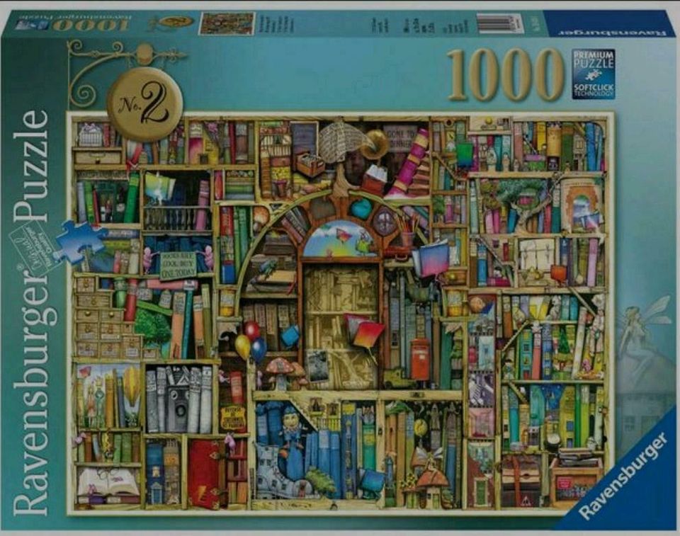 NEU + OVP ❤ Puzzle 1000 Teile Ravensburger Bücherregal in Ratingen