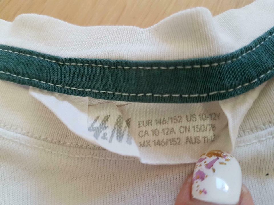 T-Shirt von H&M Gr.146/152 in Sassenburg