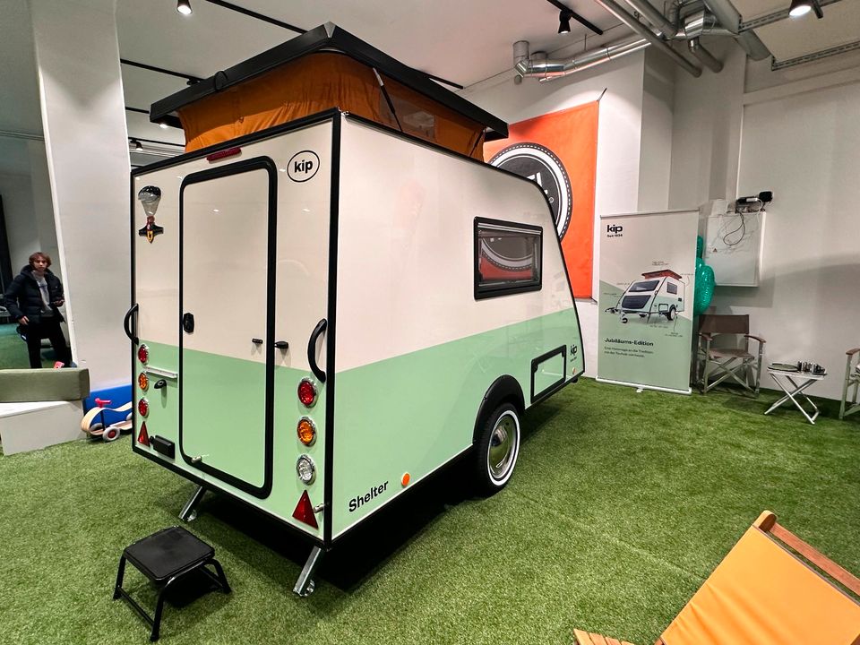 Kip Shelter mini caravan Jubiläumsmodell zum 90. Geburtstag in Mülheim-Kärlich