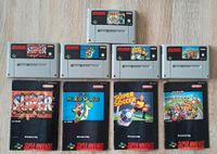 5 x Super Nintendo Spiele + GameBoy Adapter für SNES Rheinland-Pfalz - Oberwiesen Vorschau