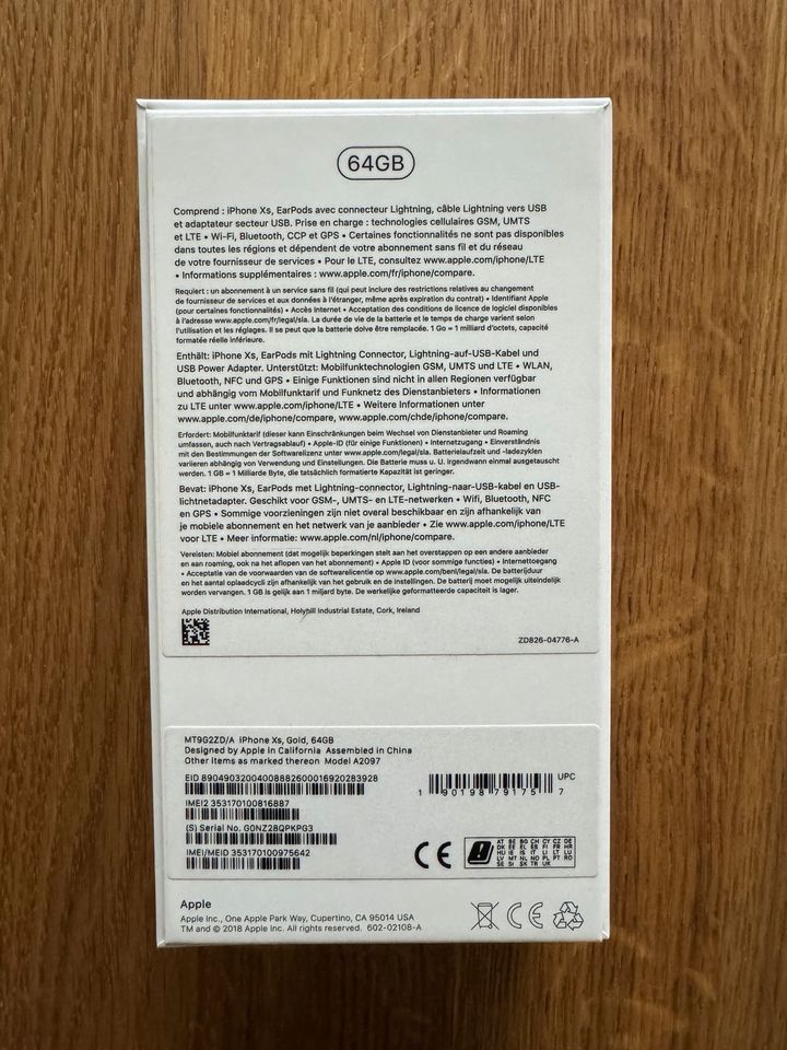 iPhone XS 64GB Roségold in Winsen (Luhe)