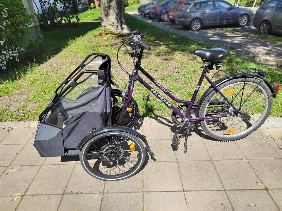 neuwertiges Lastenfahrrad Hund, Add bike, Addbike Dog in Berlin