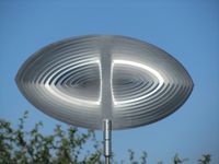 Windspiel / Windrad "Magic eye" aus Edelstahl und Aluminium Baden-Württemberg - Bötzingen Vorschau