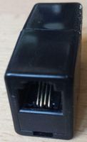 Telefonstecker ISDN Adapter 6P4C Buchse zu Buchse schwarz Mitte - Wedding Vorschau