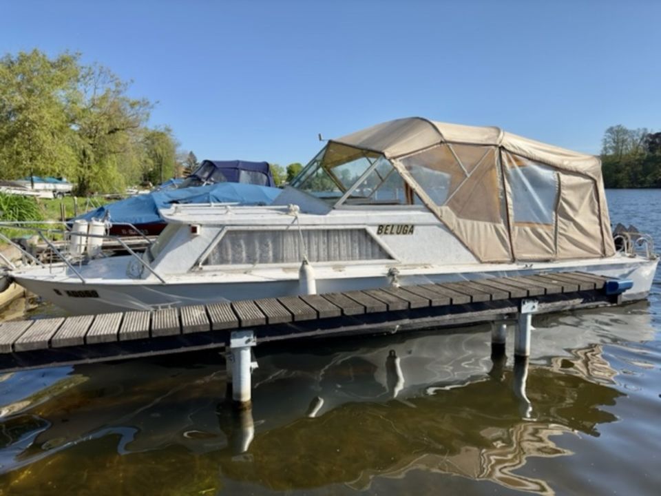 Aluminium Kajütboot Motorboot Aluboot Familienboot in Berlin