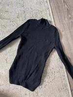 ZARA bustier Pullover Strick langarm Shirt S schwarz Niedersachsen - Harsefeld Vorschau