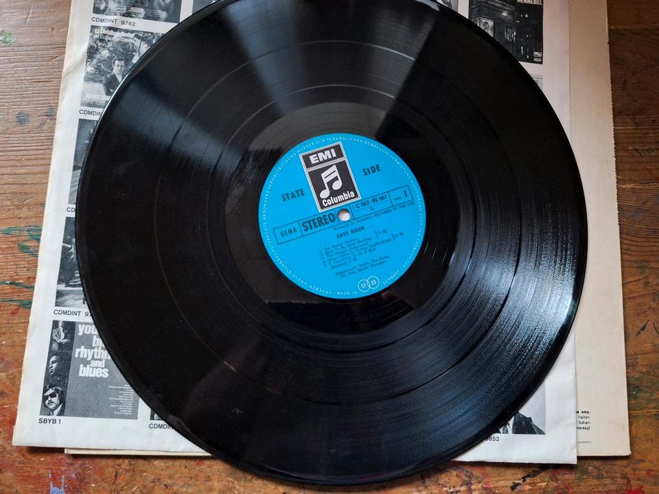 Vinyl LP: Easy Rider Soundtrack / Byrds / Steppenwolf in Biebergemünd