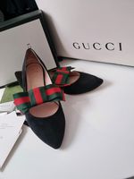 Original Gucci Pumps Loafers aus Wildleder mit Schleife 40 Niedersachsen - Oldenburg Vorschau