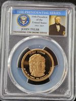 2009-S PCGS PR70DCAM John Tyler Presidential Dollar Rheinland-Pfalz - Reinsfeld Vorschau