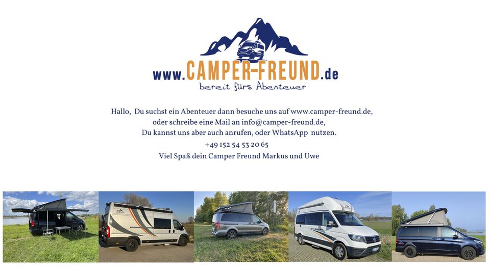 Wohnmobil mieten Camper mieten in Kalkar in Kalkar