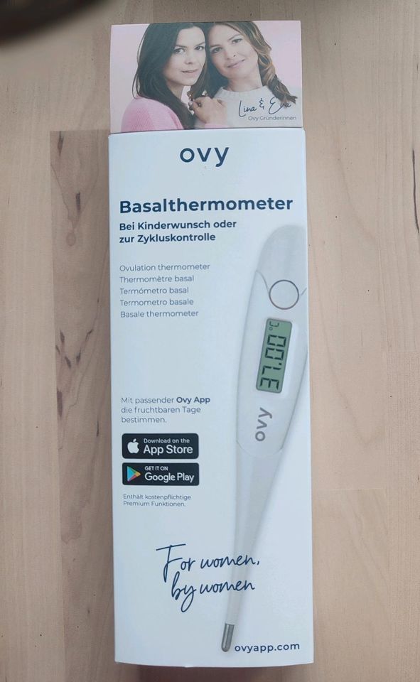 OVY Basalthermometer Kinderwunsch Zykluskontrolle **NEU**