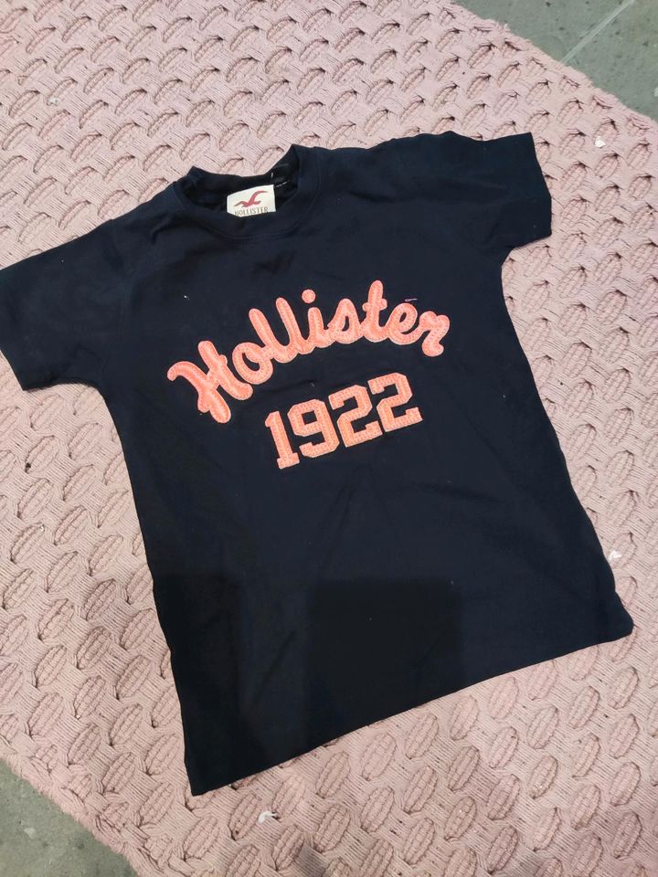 Kinder T-Shirt Hollister 86/92 schwarz neon neu in München