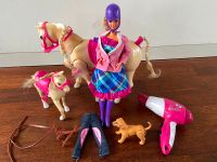 Original Barbie 2 Pferde, 1 Barbie, Hund & Accesoires Hessen - Kiedrich Vorschau