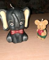 2  Kerzen - Figuren  "Elefant und Teddy" Bayern - Bad Windsheim Vorschau