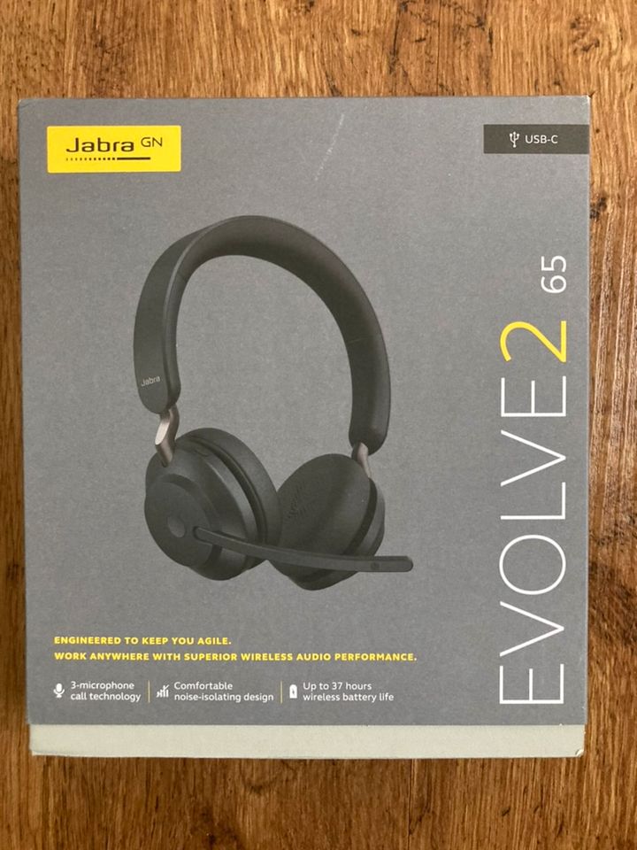 JABRA Evolve2 65 Bluetooth Headset in Berg
