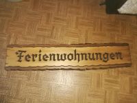 Holzschild " Ferienwohnungen" Baden-Württemberg - Endingen Vorschau