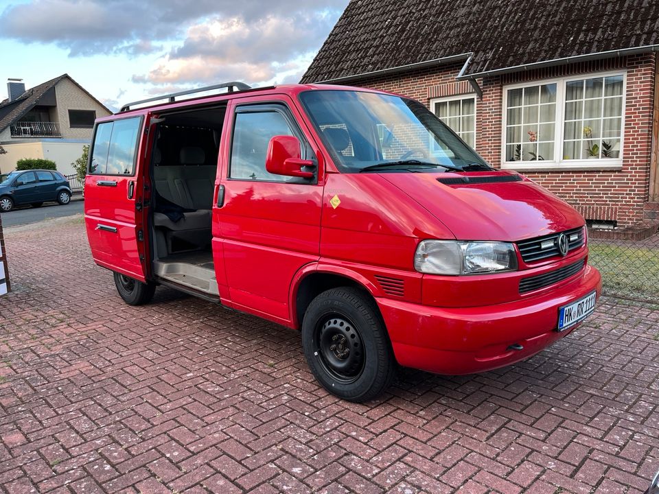 VW T4 2.5 TDI Syncro Allrad Caravelle Wohnmobilzulassung in Soltau