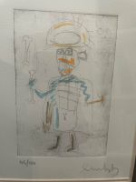 BASQUIAT Signed Ltd Ed Lithograph Artwork 1996 Nordrhein-Westfalen - Essen-Margarethenhöhe Vorschau