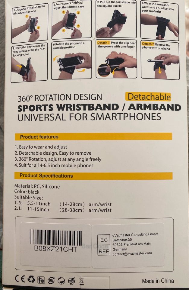 Universal Handy Armband 360Grad Rotation in Dresden