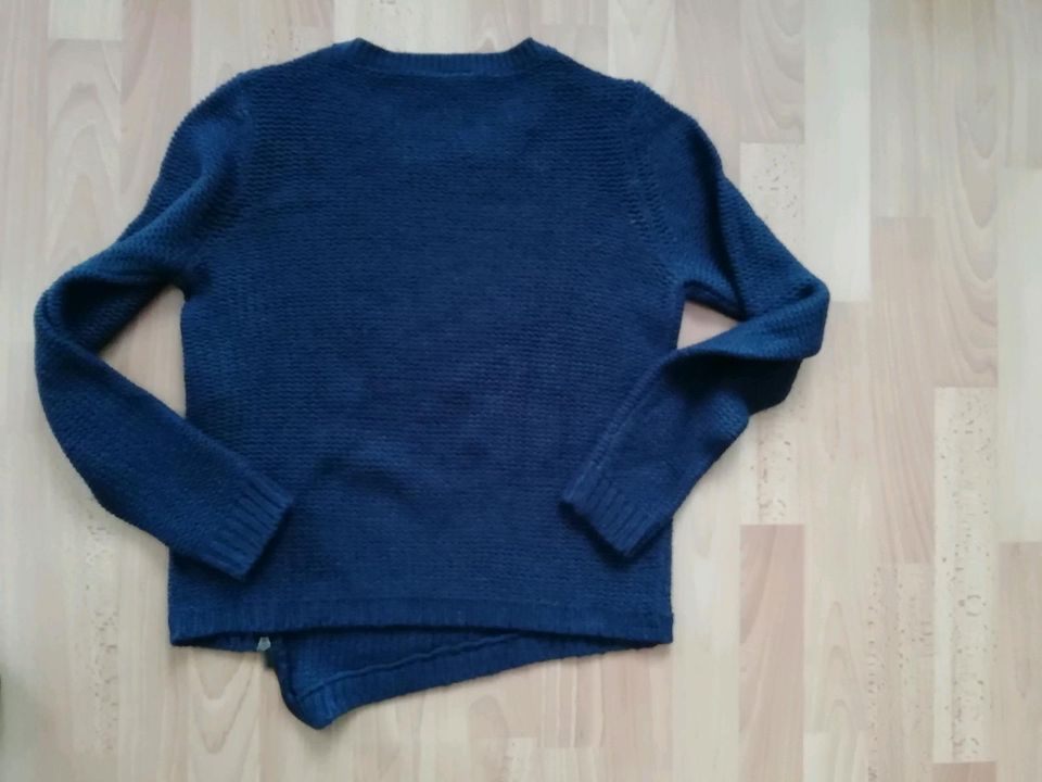 Pullover bonbrix, NEU, Größe 40, petrolfarben, mit Reißverschluss in Burgau