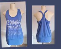 Zumba Wear Sport Top Gr M L Shirt Bubble Top Lila Weiß Nordrhein-Westfalen - Blomberg Vorschau