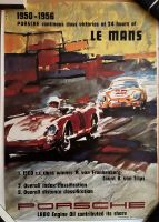 Porsche Poster Le Mans 1950 - 1956 aus 7/91 Porsche Classic Stuttgart - Stuttgart-Mitte Vorschau