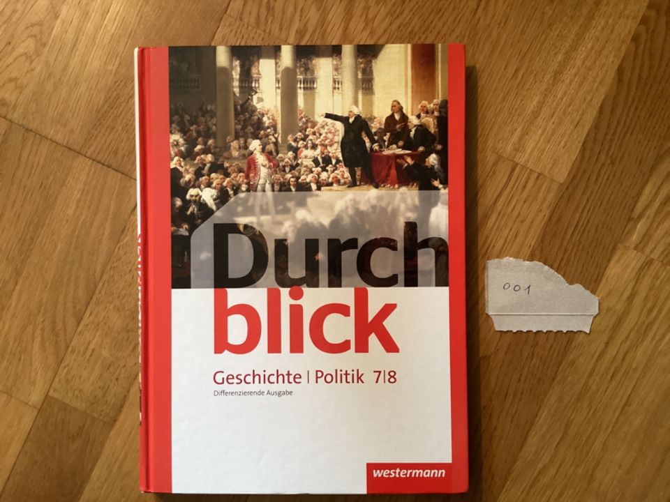 Schulbuch Durchblick Geschichte/Politik 7/8 in Bad Essen